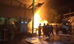 எரிபொருள் நிலைய தீவிபத்தில் நால்வரி உயிரிழப்பு