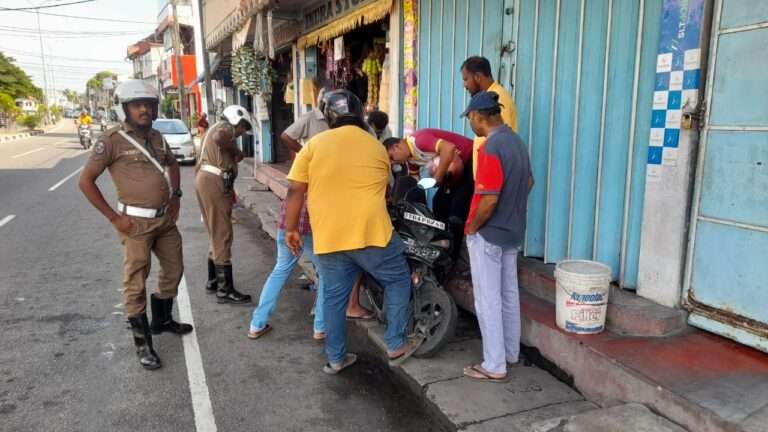 விபத்திலிருந்து நூலிழையில் தப்பிய 40ஆயிரம் லீற்றர் எரிபொருள் பவுசர்