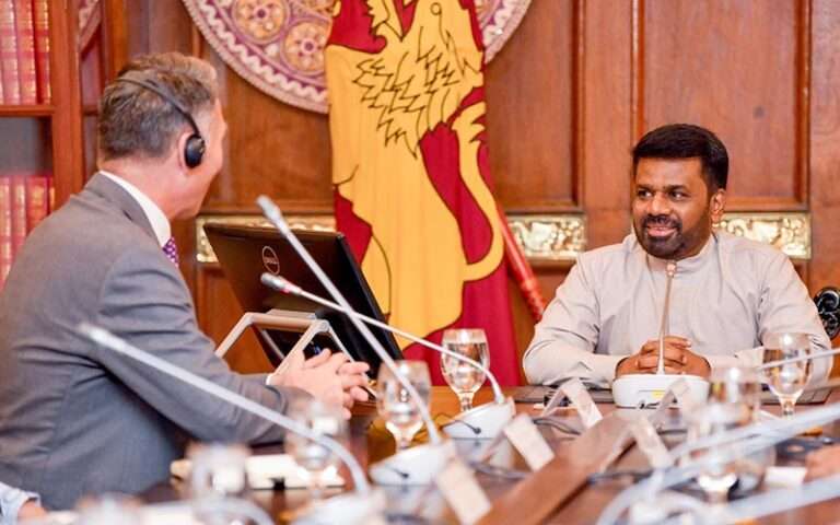 ஜனாதிபதி அவுஸ்திரேலிய பிரதிப் பிரதமர் சந்திப்பு