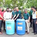 பீப்பாய்களைக் குப்பைத் தொட்டிகளாக மாற்றும் திட்டம்