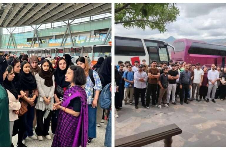 ஈரானிலிருந்து இந்திய மாணவர்கள் 110 பேர் மீட்பு