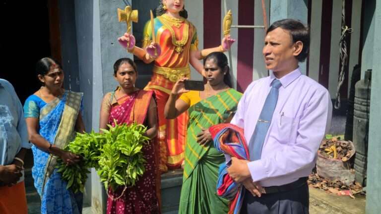 கண்டி மாவட்ட பன்விலை தோட்டங்களுக்கு சிவப்பிரகாசம் விஜயம்