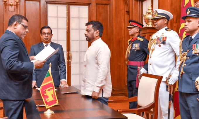 இலங்கையின் புதிய பிரதம நீதியரசர்