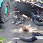 பல வாகனங்கள் மோதிய விபத்தில் ஒருவர் பலி