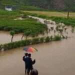 சாமிமலை கவரவலை சந்தியில் வெள்ளம்