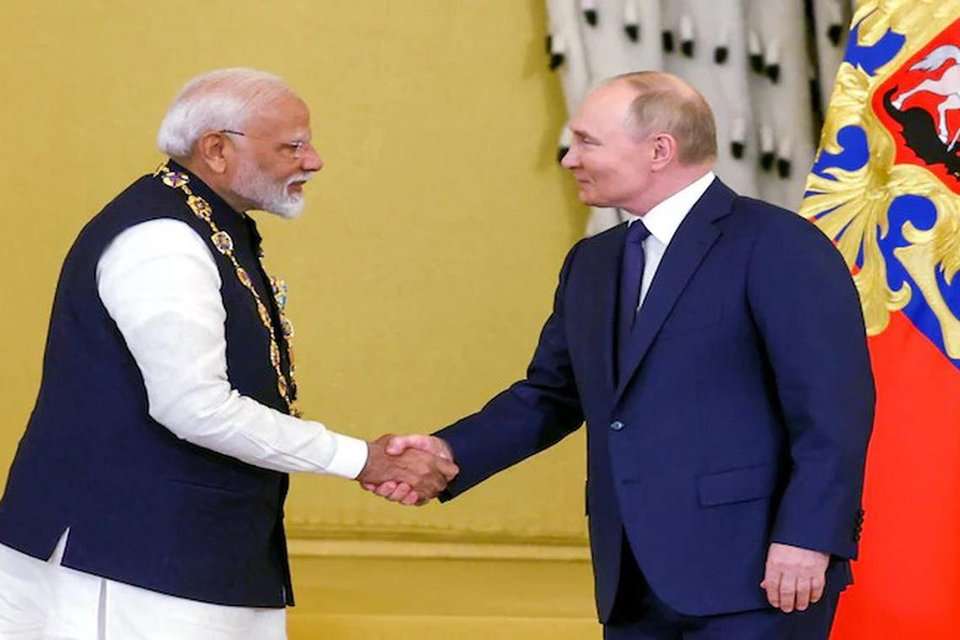 ரஷ்ய அதிபர் பிரதமர் மோடி பேச்சு