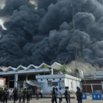 பங்களாதேஷ் சர்வதேச விமான நிலையத்தில் பாரிய தீ விபத்து!