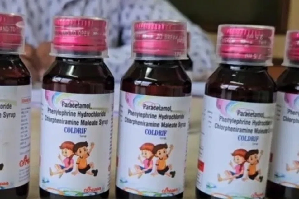 கோல்ட்ரிஃப் உட்பட 3 இருமல் மருந்தை பயன்படுத்தக் கூடாது!