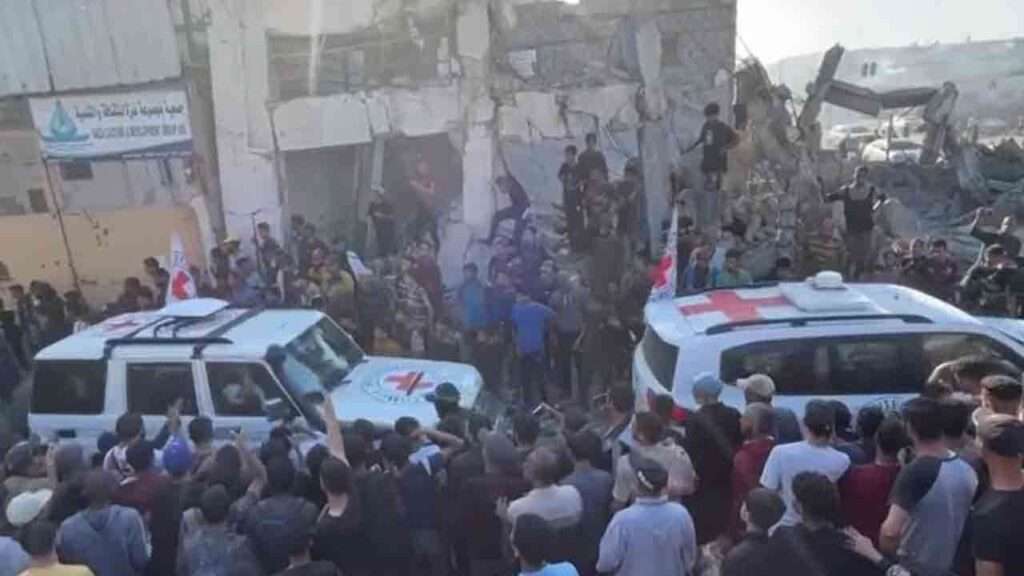 பணயக் கைதிகள் எழுவர் ஹமாஸால் விடுதலை