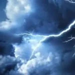 மின்னல் தாக்கம் குறித்து செம்மஞ்சள் எச்சரிக்கை