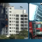 நாராஹேன்பிட்டி அடுக்குமாடிக் குடியிருப்பில் தீ விபத்து!