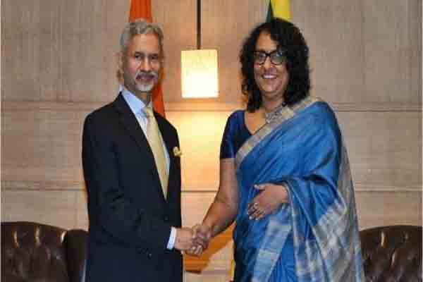 ஜெய்சங்கரைச் சந்தித்தார் பிரதமர் ஹரினி