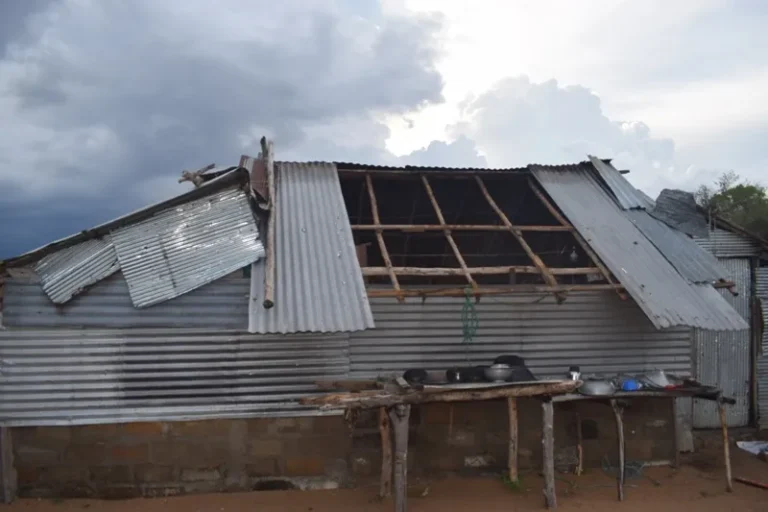 வாகரை மினி சூறாவளிக்குப் 14வீடுகள் சேதம்