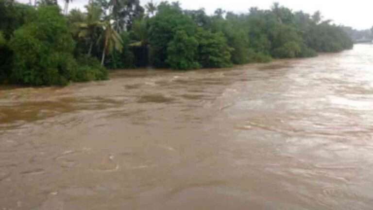 களனி ஆற்று நீர்மட்டம் உயர்வு: நாகலகம் வீதியில் 7.4 அடி நீர்!