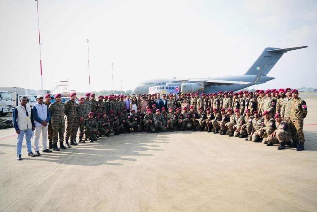 இந்திய மருத்துவ குழுவினர் நாடு திரும்பினர்!