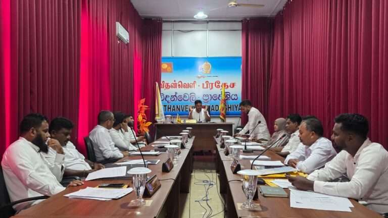 நாவிதன்வெளி பிரதேச சபையின் பாதீடு 08 வாக்குகளால் வெற்றி