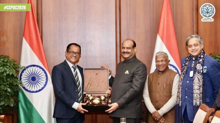 சபாநாயகர் ஜகத் விக்கிரமரத்ன புதுடில்லி மாநாட்டில் பங்கேற்பு