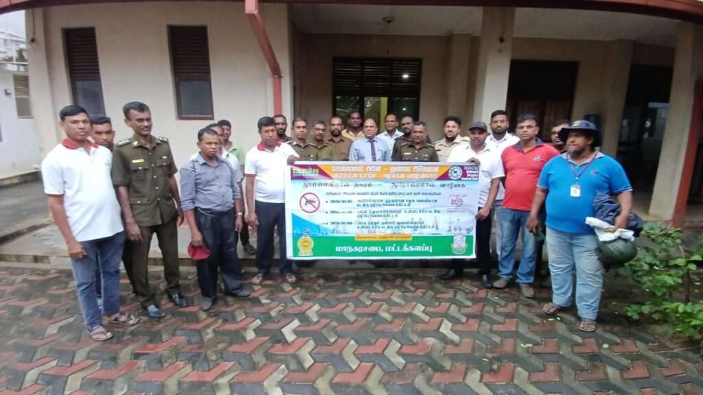 மட்டக்களப்பு பாடசாலைகளில் டெங்கு பரிசோதனை