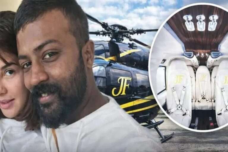 சிறையிலிருந்தபடி காதலிக்கு ஹெலிகாப்டர் பரிசு