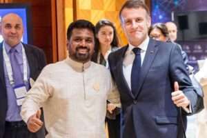 ஜனாதிபதி அனுர பிரான்ஸ் ஜனாதிபதி புது டில்லியில் சந்திப்பு