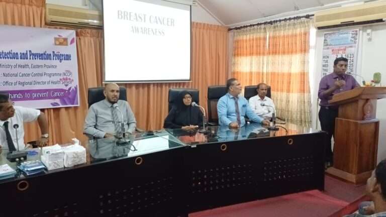 வேலைத்திட்டத்தின் ஊடாக புற்று நோய் விழிப்புணர்வு செயற்திட்டம்