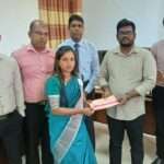 பயனாளிகளுக்கு வீட்டுத்திட்ட காசோலை வழங்கி வைப்பு