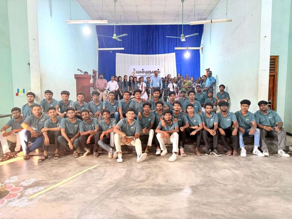 வள்ளுவம் அமைப்பால் துவிச்சக்கர வண்டிகள் வழங்கல்