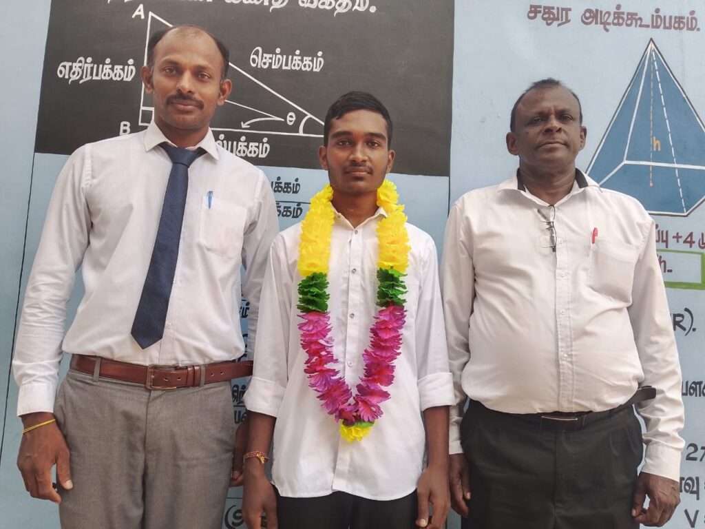 வைத்தியத் துறைக்குத் தெரிவான பிரஜித்துக்குப் பாராட்டு