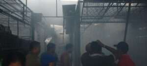 இரத்தினபுரி புளுங்குப்பிட்டி பொதுச் சந்தையில் தீவிபத்து