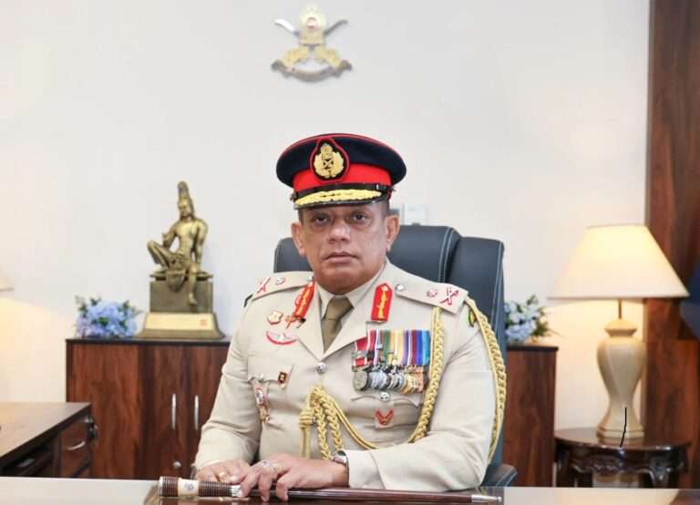இராணுவத்தின் புதிய தலைமை அதிகாரியாக நியமனம்