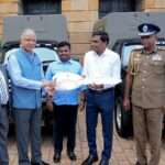 இலங்கை பொலிஸுக்கு இந்திய அரசு 134 கப் வாகனங்கள் கையளிப்பு