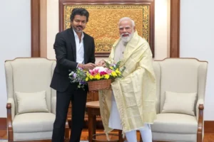 பிரதமர் மோடி - முதல்வர் ஜோசப் விஜய் டில்லியில் சந்திப்பு