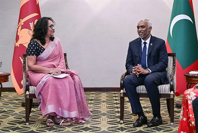 மாலைதீவு ஜனாதிபதி - பிரதமர் இருதரப்பு சந்திப்பு