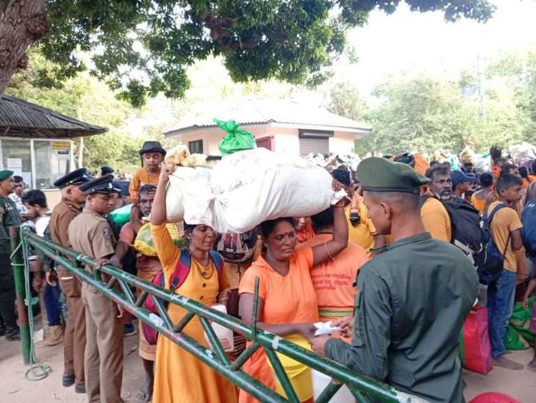 யாத்திரிகர்களுக்காக கதிர்காமக் காட்டுப் பாதை இன்று திறப்பு
