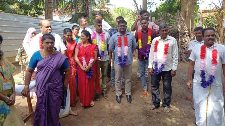 மக்களின் நலன் கருதி மட்டக்களப்பில் கிராமிய பாலம் அமைக்கும் பணி ஆரம்பம்