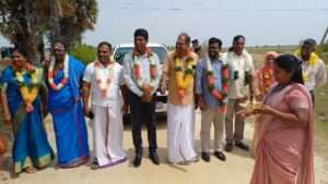 பட்டடிப்பளை மகிழடித்தீவு கட்டுப்பத்தை வீதி பாலம் அமைக்க அடிக்கல்