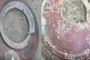 ஆய்வின்போது கீழடியில் மீன் உருவம் பொறித்த பானை கண்டெடுப்பு