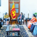 இலங்கைப் பிரதமர் ஹரிணியின் செயலருடன் சந்திப்பு நடத்தியுள்ளார்.