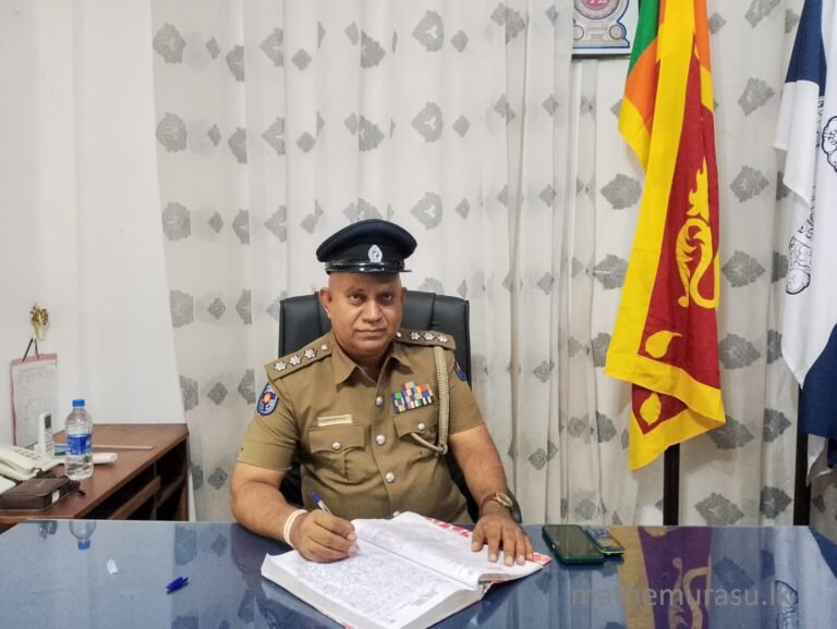 புத்தளம் கற்பிட்டி பொலிஸ் நிலையத்திற்கு பொறுப்பதிகாரி