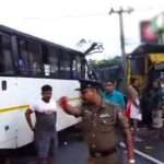 இன்று இடம்பெற்ற அத்துருகிரியா கோவின்னை விபத்தில் 20 பேர் காயம்