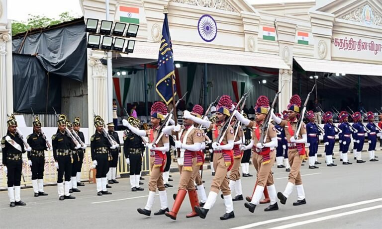 இந்திய சுதந்திர தின விழா தமிழகம் தயார்