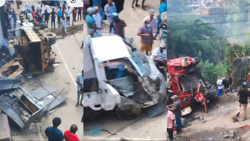 அக்குறனை கோர விபத்தில் நால்வர் உயிரிழப்பு, பலர் காயம்!