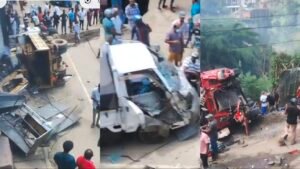 அக்குறனை கோர விபத்தில் நால்வர் உயிரிழப்பு, பலர் காயம்!