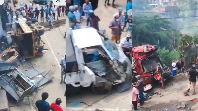 அக்குறனை கோர விபத்தில் நால்வர் உயிரிழப்பு, பலர் காயம்!