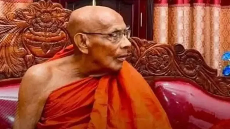 ராமஞ்ஞ பீடத்தின் அனுநாயக்க தேரர் காலமானார்